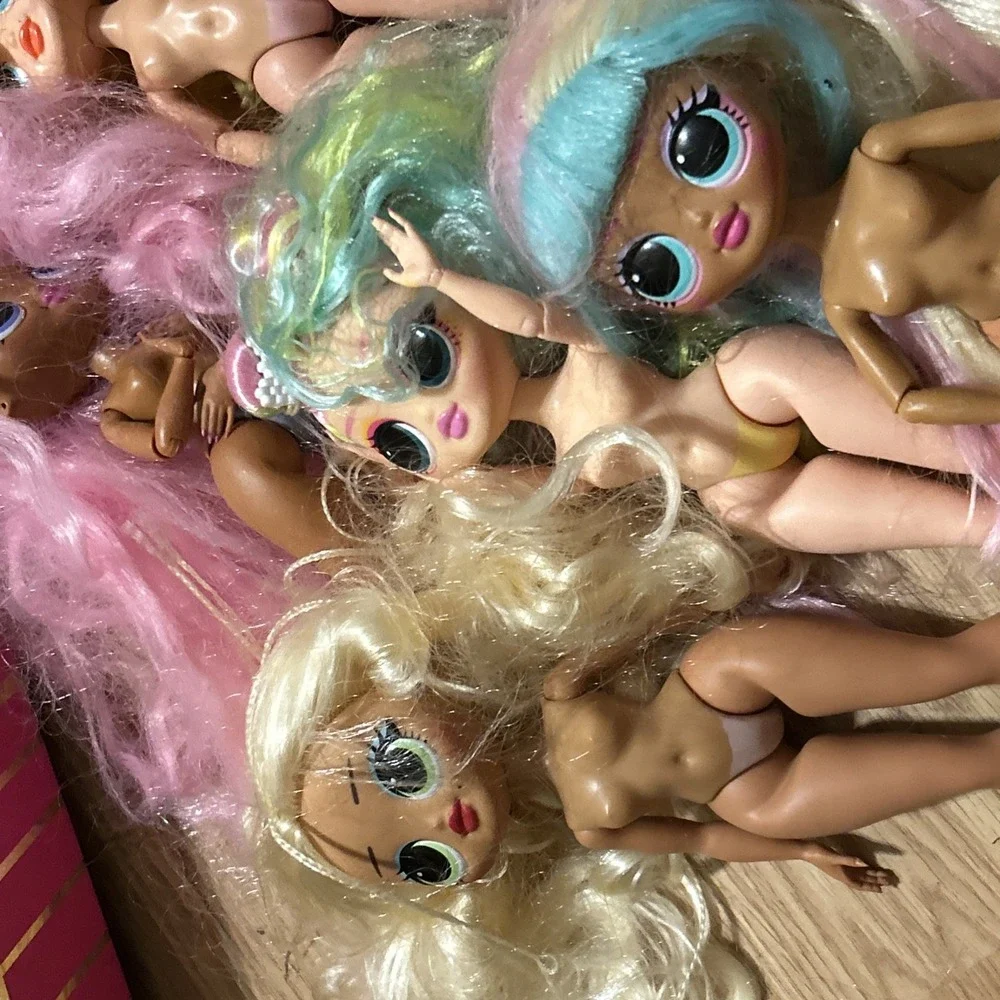 LOL Surprise Doll Lot w/ Accessories, Car & Lap Board – 10 Dolls